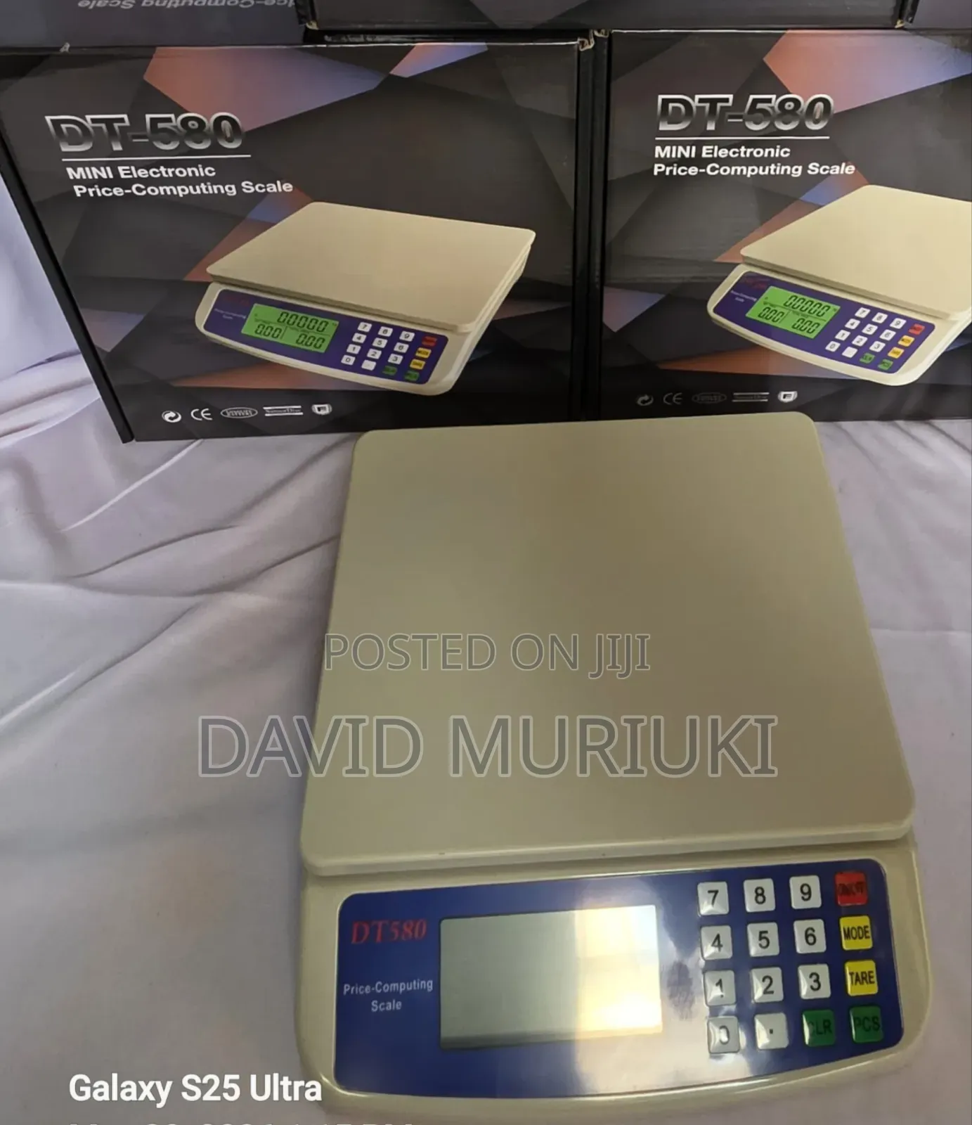 DT580 30KG Commercial Weighing Scale