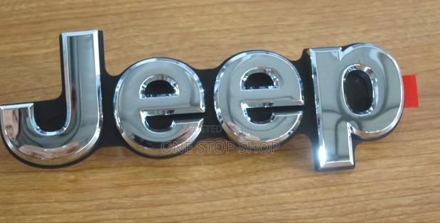JEEP 3D Chrome Emblem Badge Resist Weathering - main view