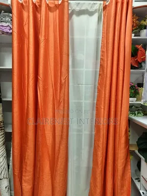 Add a Refined Finish to Your Interiors With Orange and Yellow Curtains