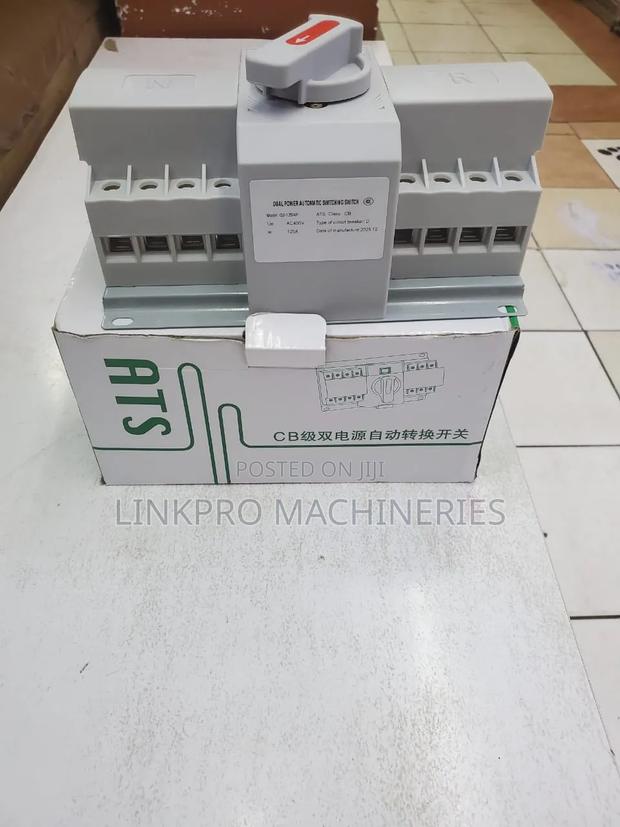 Dual Power Automatic and Manual Switching Switch 125A 4pole