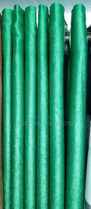 Simple Plain, Blue and Green Soft Plain Window Curtains