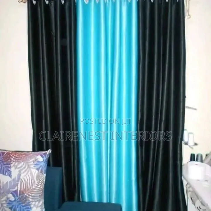 Beautiful Fabrics for Beautiful Interiors Soft Plain Window Curtains
