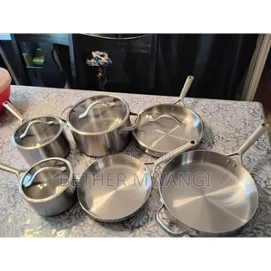 10-Piece Modern Tri-Ply Cookware Set in Kenya