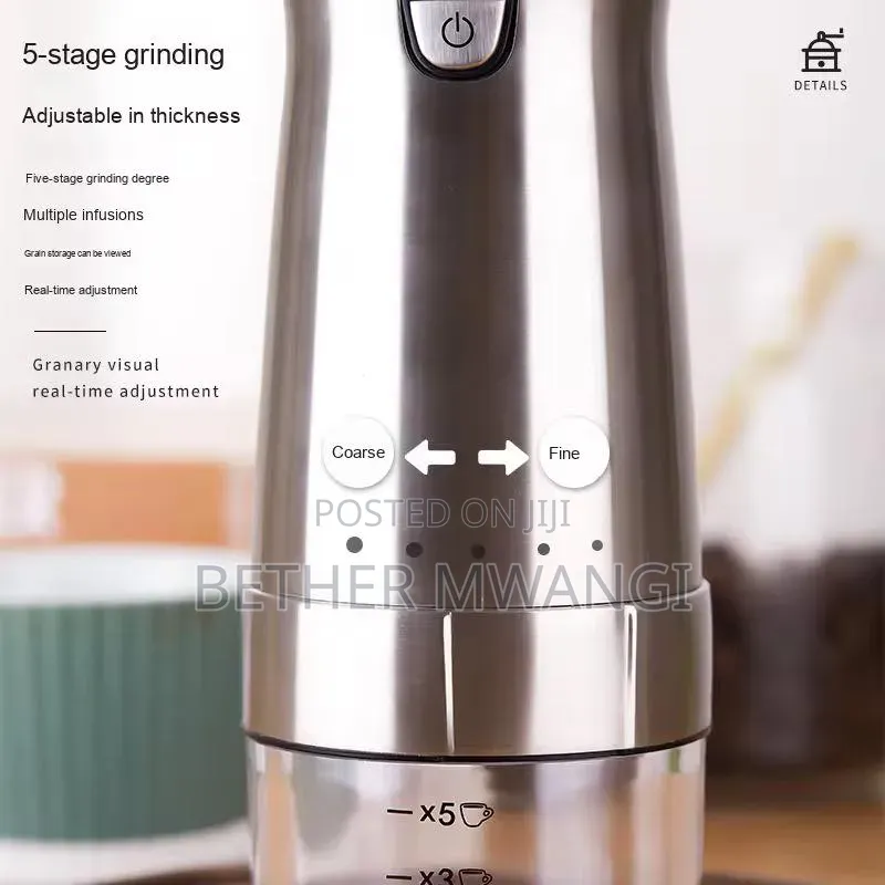 Portable Rechargeable Electric Coffee Grinder in Kenya