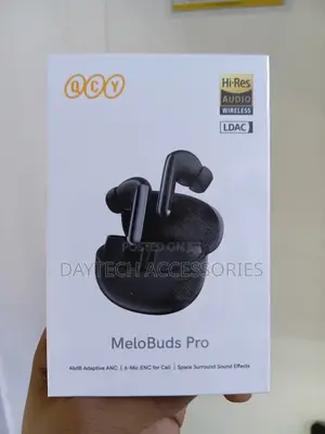 QCY MeloBuds Pro Wireless Earbuds, 46dB Hybrid ANC, Hi-Res LDAC
