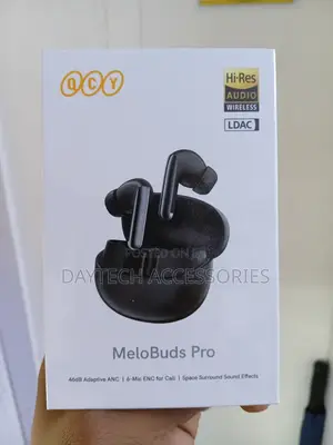 QCY MeloBuds Pro Wireless Earbuds, 46dB Hybrid ANC, Hi-Res LDAC