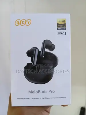 QCY MeloBuds Pro Wireless Earbuds, 46dB Hybrid ANC, Hi-Res LDAC