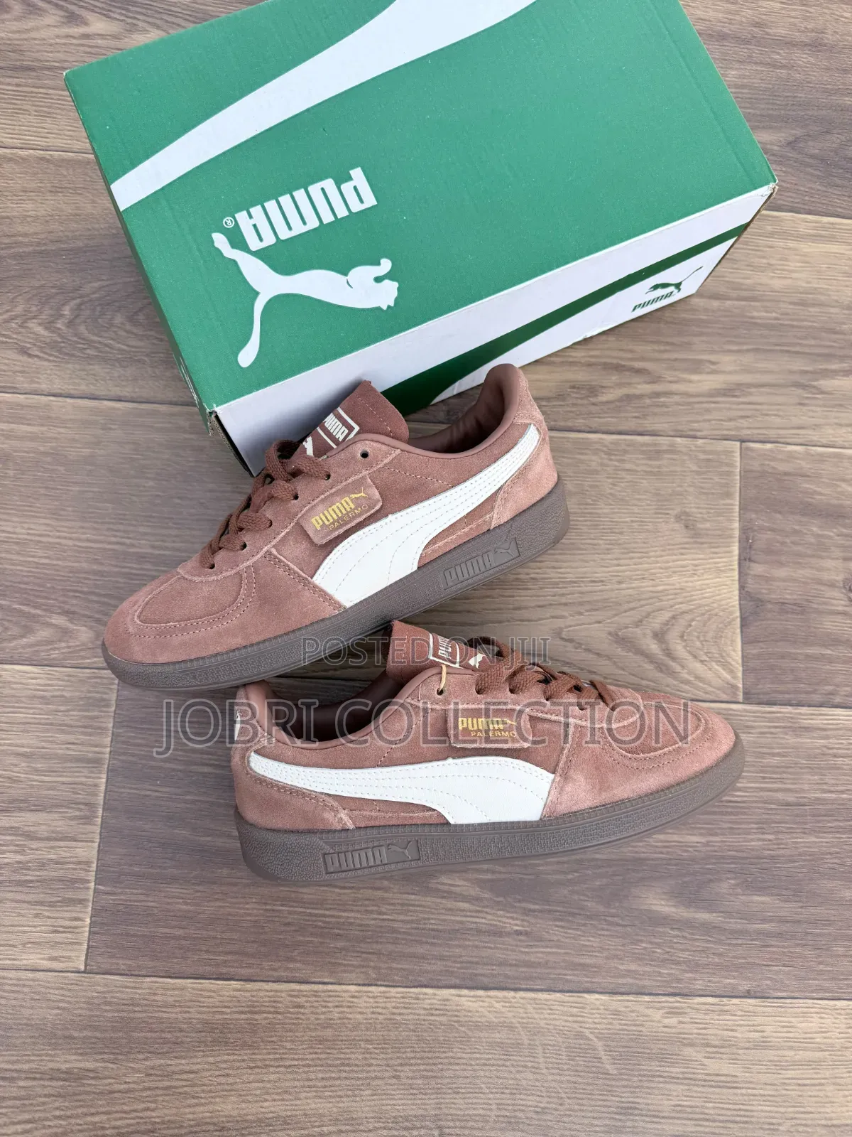 Puma Palermo OG Brown Suede Sneakers