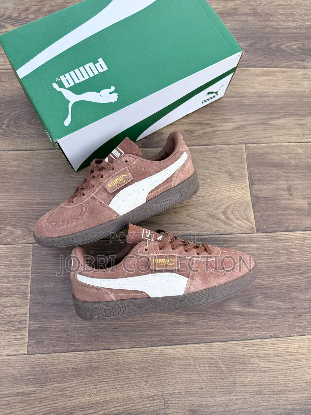Puma Palermo OG Brown Suede Sneakers