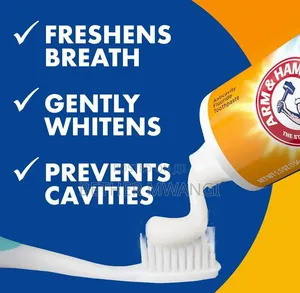 Arm Hammer Plus TheraBreath Whitening Anticavity Fluoride Toothpaste