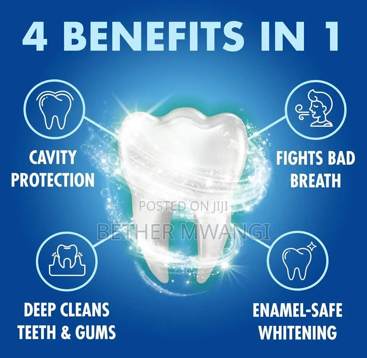 Arm Hammer Plus TheraBreath Whitening Anticavity Fluoride Toothpaste
