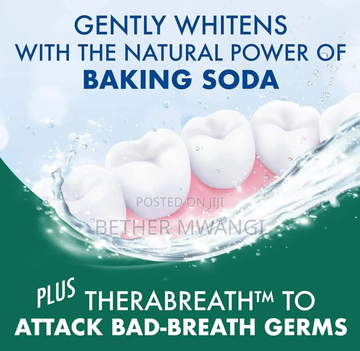 Arm Hammer Plus TheraBreath Whitening Anticavity Fluoride Toothpaste
