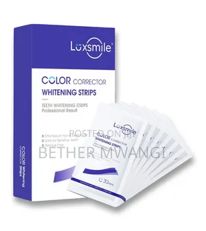 LUXSMILE 28 Teeth Whitening Strips NO PEROXIDE 14 Days Supply
