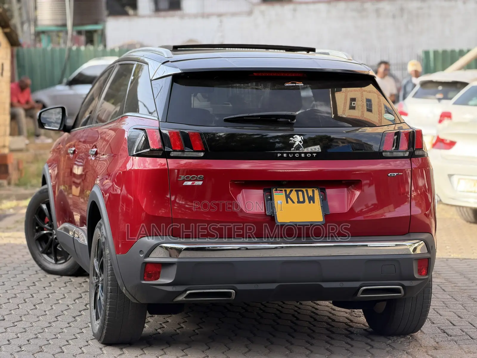 Peugeot 3008 2018 Red