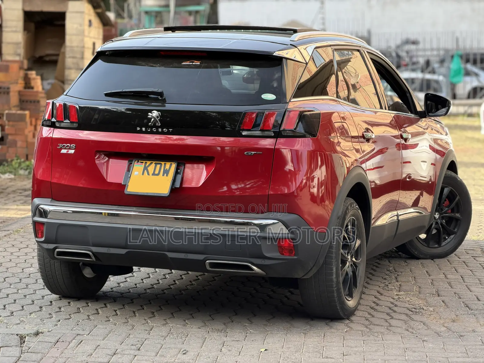 Peugeot 3008 2018 Red