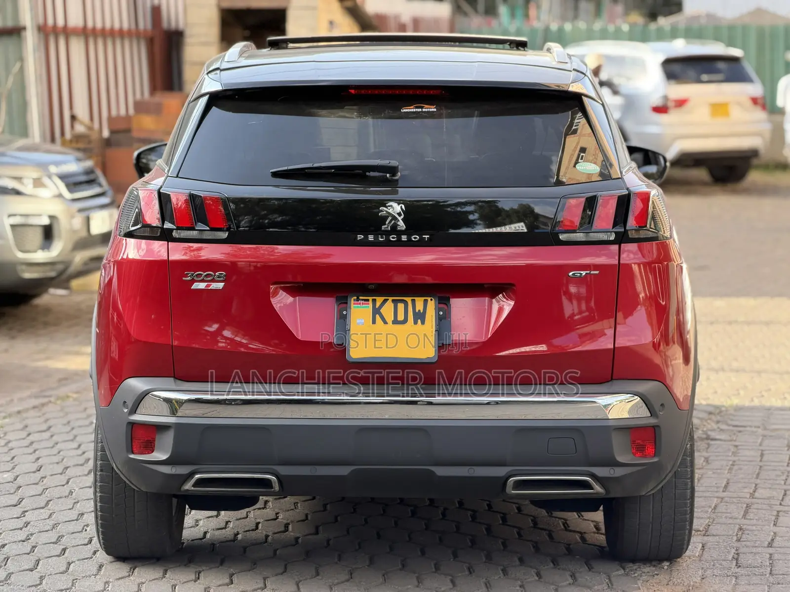 Peugeot 3008 2018 Red