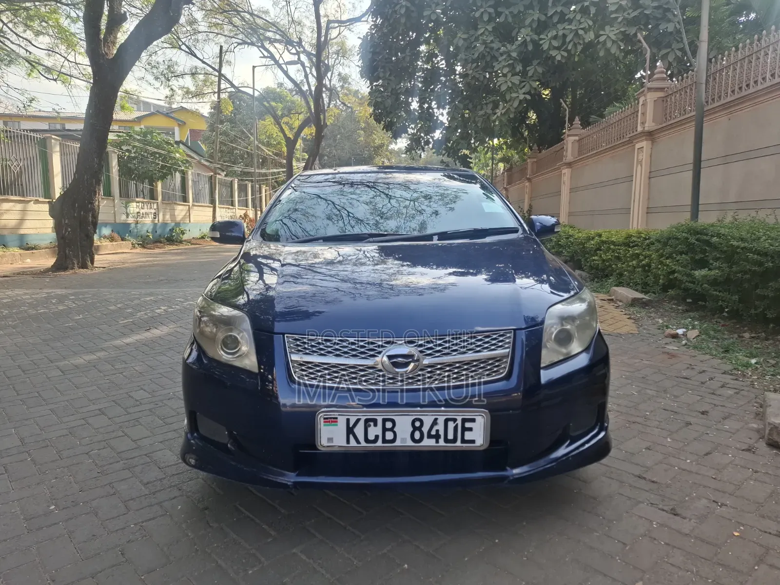 Toyota Corolla Fielder 2007 Blue