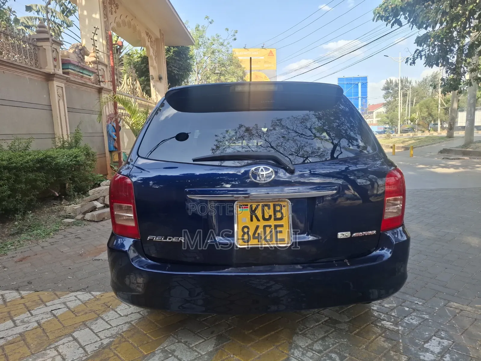 Toyota Corolla Fielder 2007 Blue