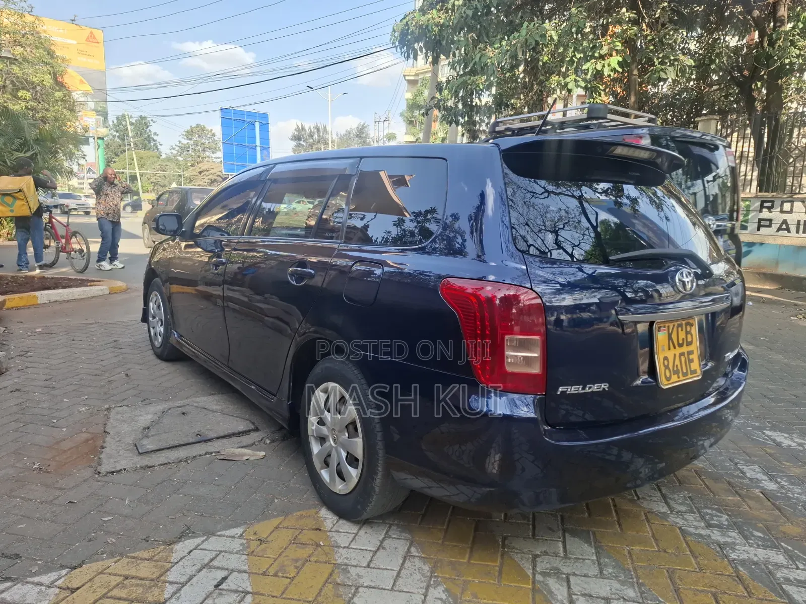 Toyota Corolla Fielder 2007 Blue