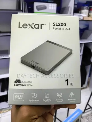 Lexar SL200 1TB Portable External SSD Up to 550mb/S Read