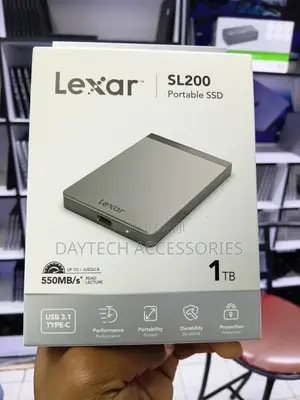 Lexar SL200 1TB Portable External SSD Up to 550mb/S Read