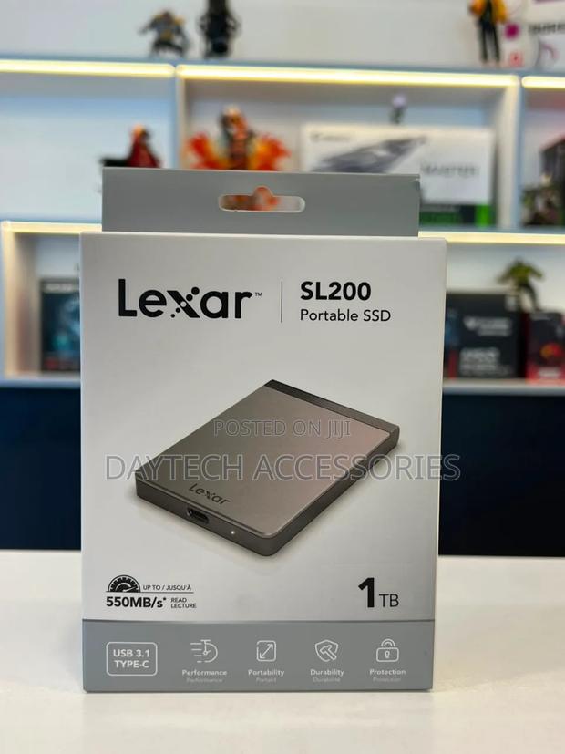 Lexar SL200 1TB Portable Solid State Drive - main view