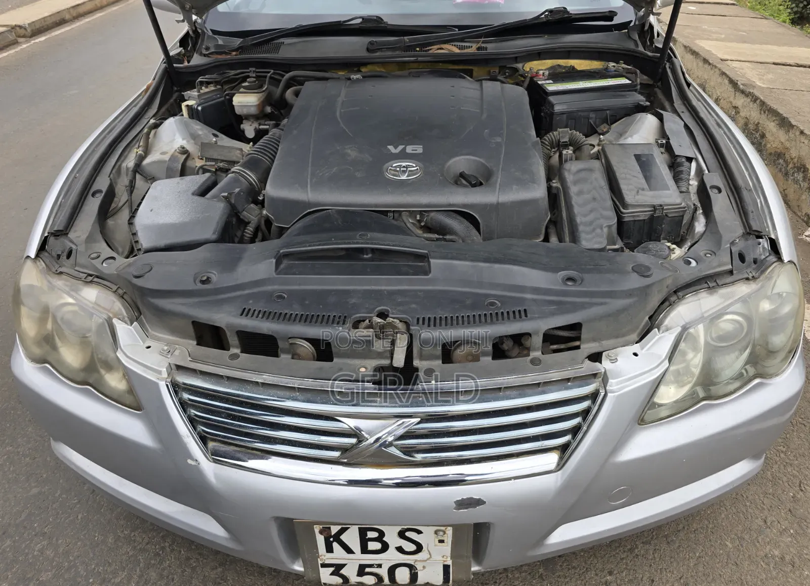 Toyota Mark X 2006 Silver