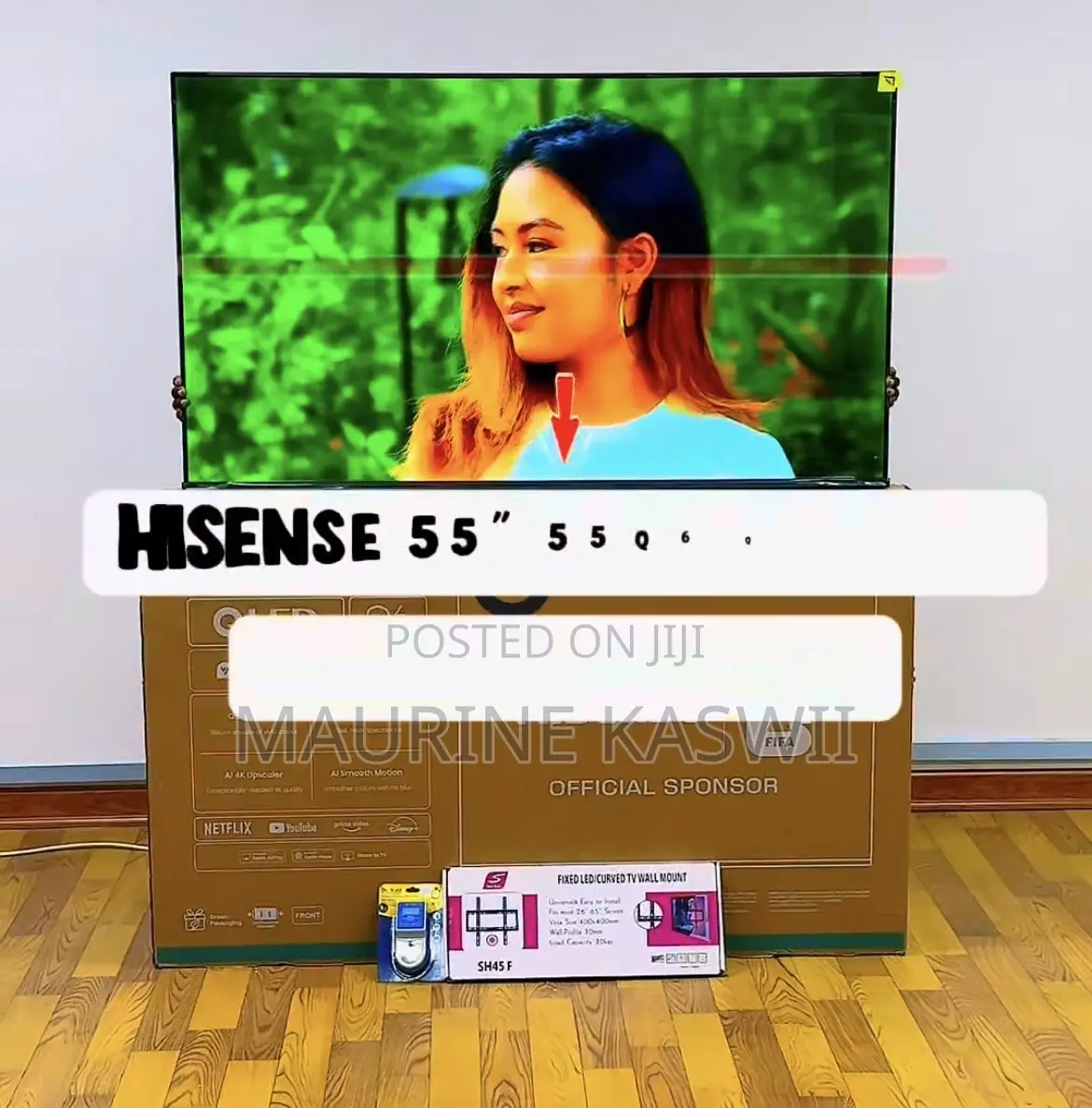 Hisense Qled 55”inch 4 K