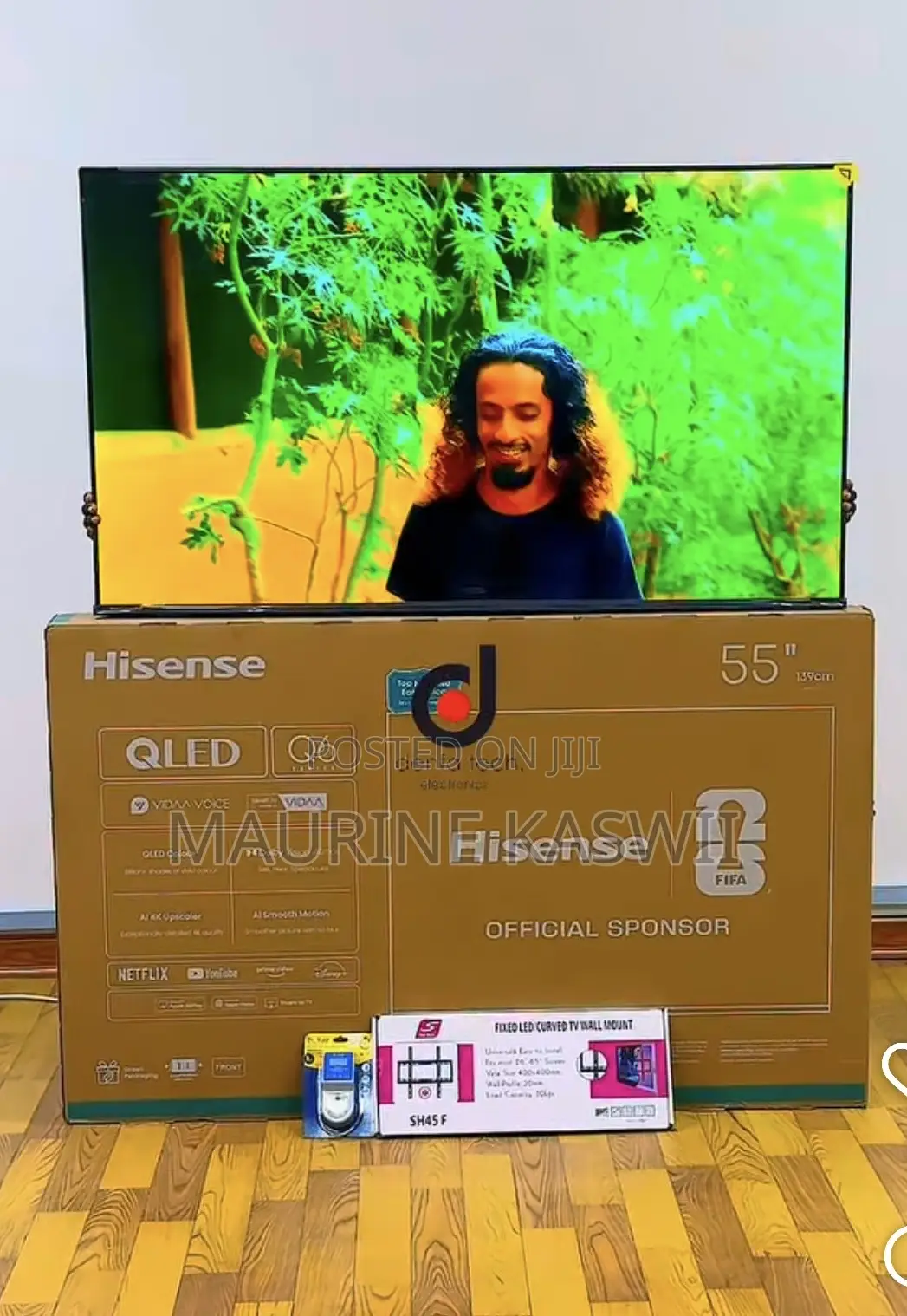 Hisense Qled 55”inch 4 K
