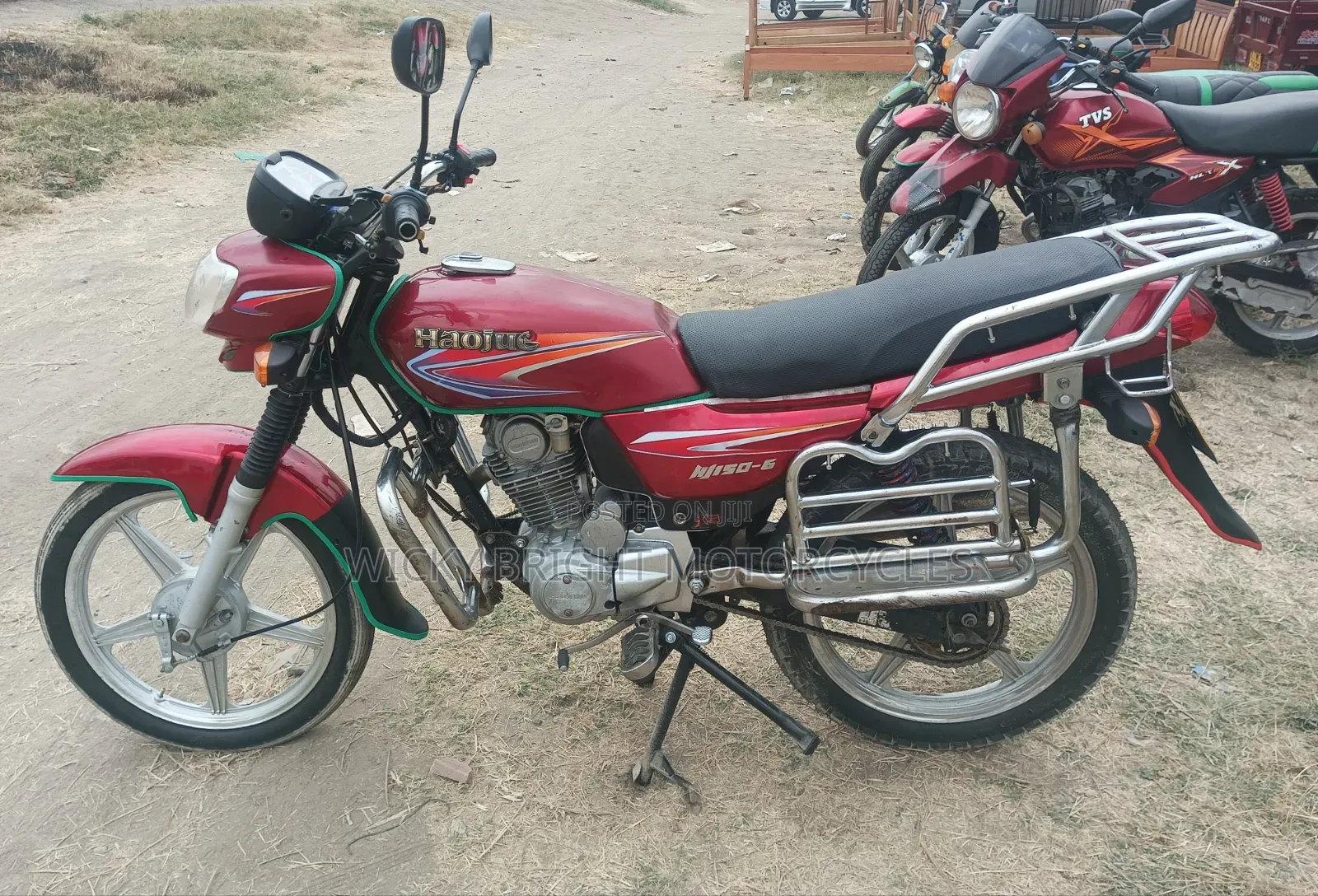 Haojue HJ150-6A 2022 Red