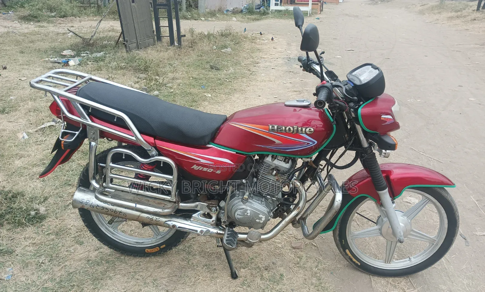 Haojue HJ150-6A 2022 Red