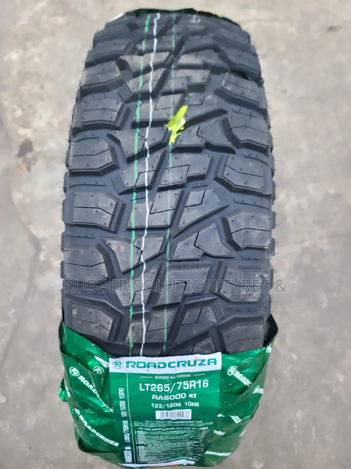 Lt 265 /75 R16 Roadcruza Tyres Ra8000 Rt Rugged All-Terrain