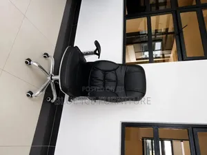 Black Leather Executive Chair - Strong Durable
