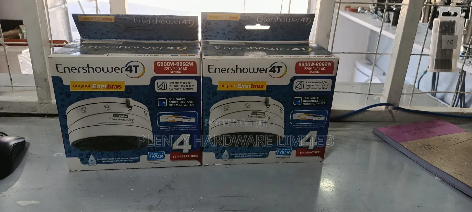 Enerbras Enershower 4T Instant Electric Shower Head