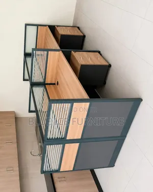 Open 4 Way Office Workstation Table With Storage