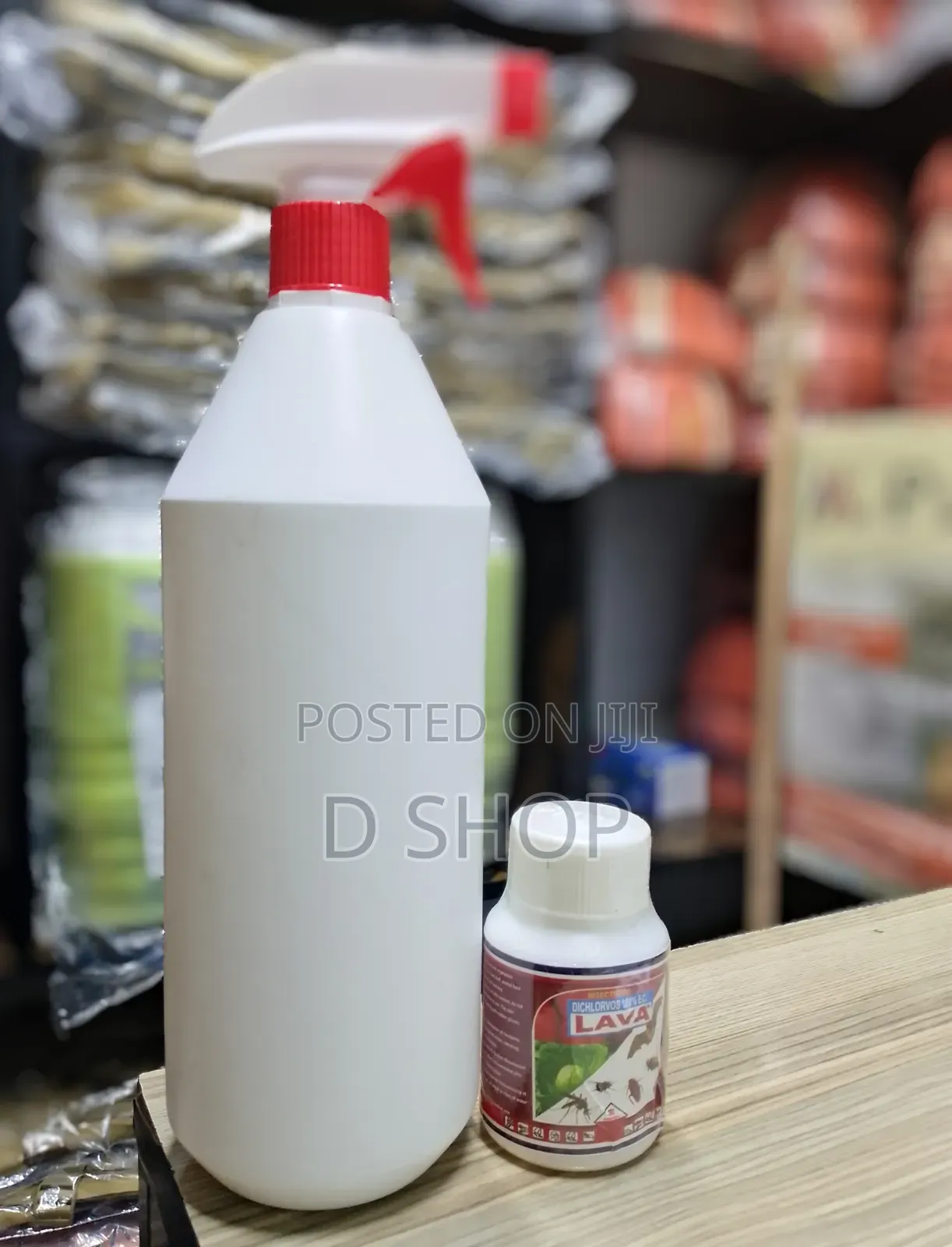 Lava Insecticide Plus a Spray Bottle