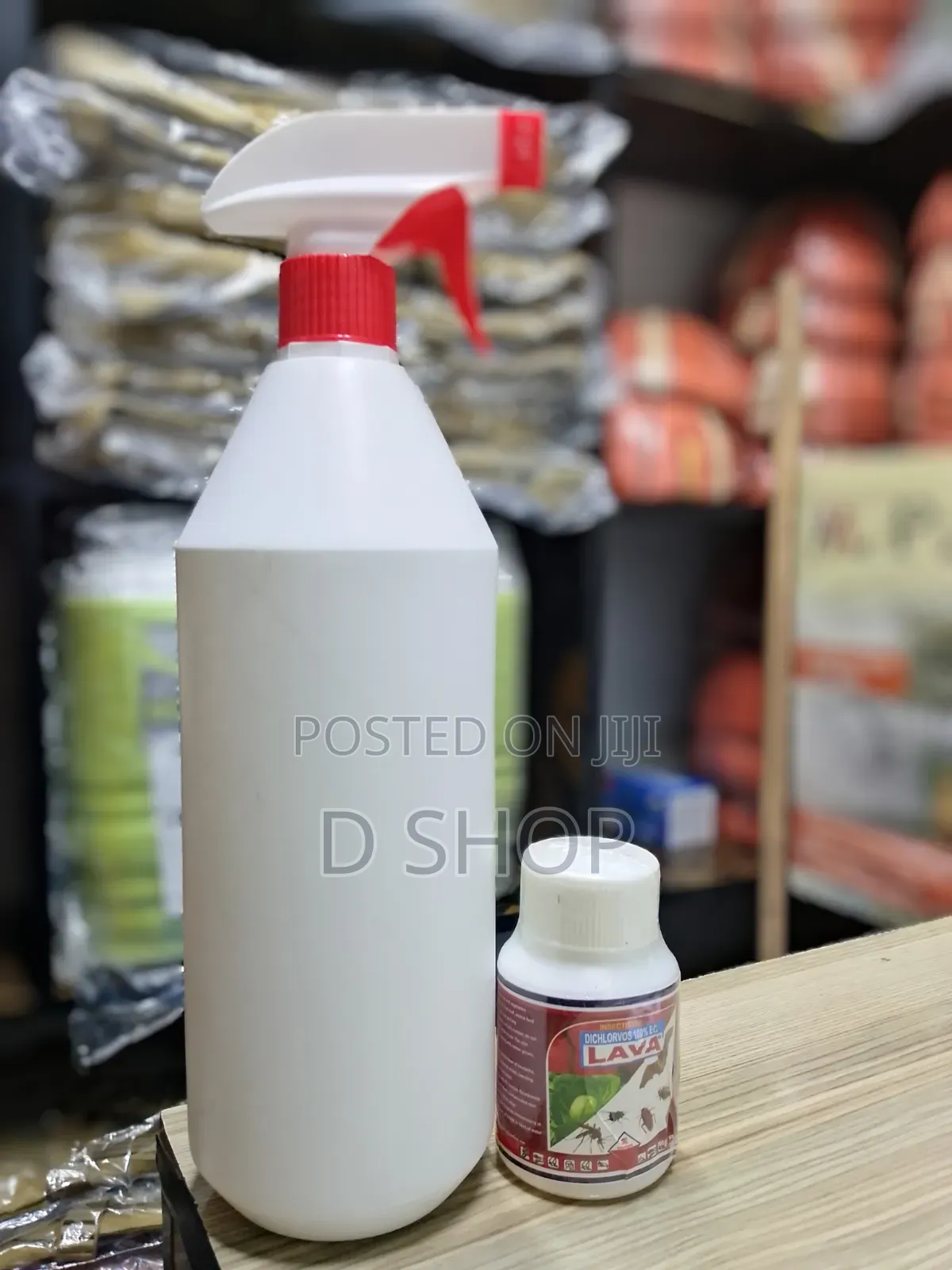Lava Insecticide Plus a Spray Bottle