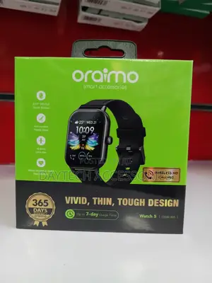 Oraimo Watch 5 Smartwatch - 2.01" HD Screen - OSW-805