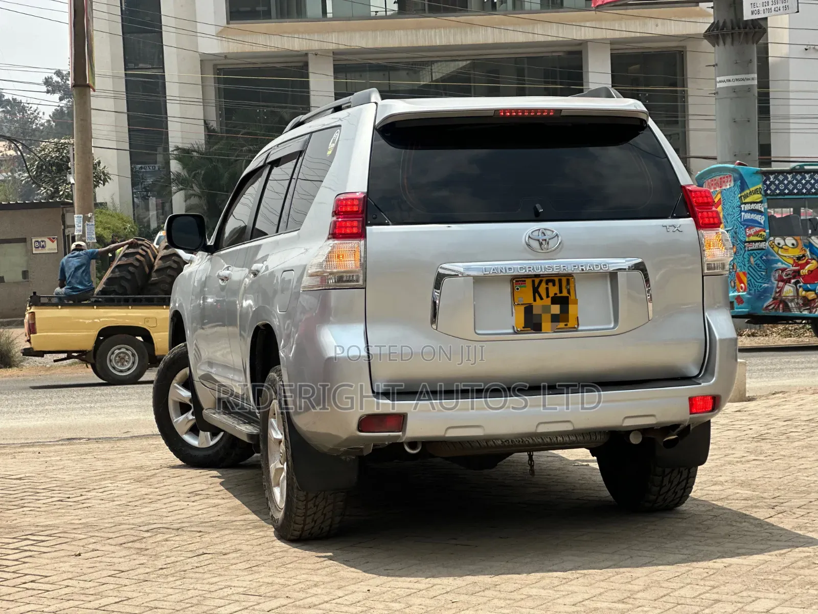 Toyota Land Cruiser Prado 2012 Silver