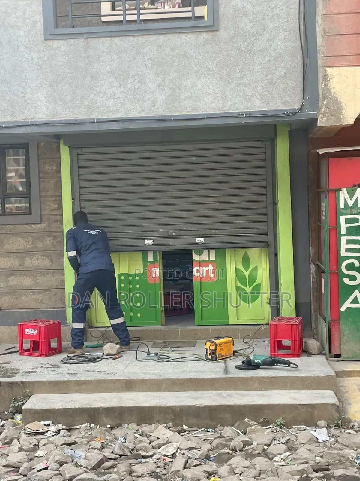 High-Security Roller Shutters for Shops and Offices Description