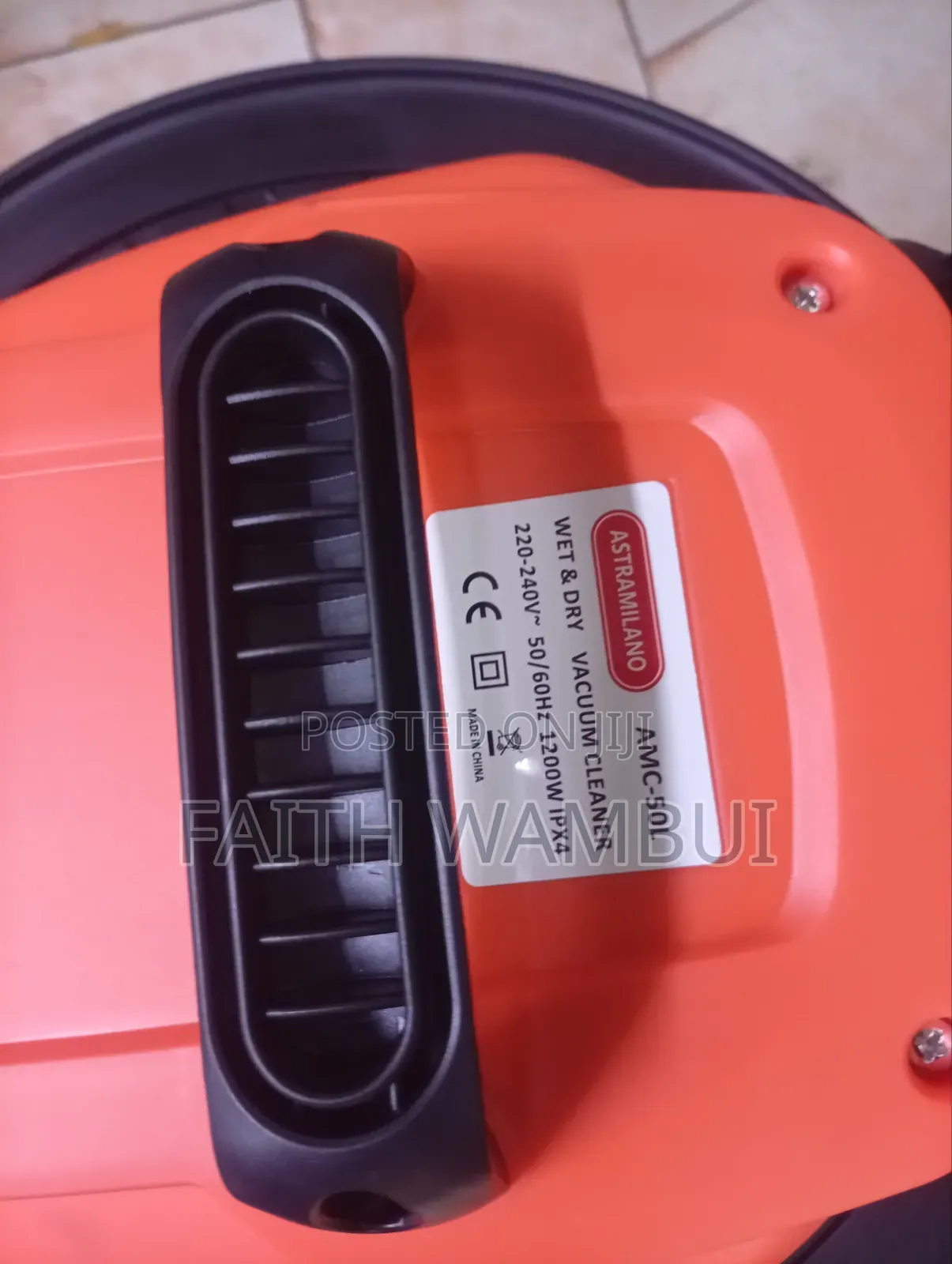 1200 Watts Commercial Astramilano Vaccum Cleaner Machine/Vaccum