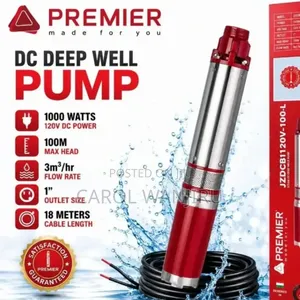 Premier 1000W DC Deep Well Pump/1000w DC Submersible Water Pump