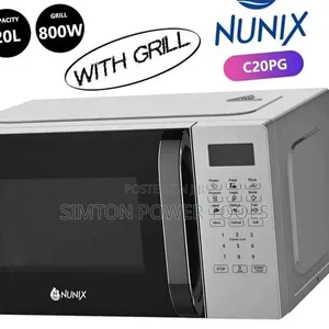 Nunix C20PG Digital Microwave Oven With Grill*