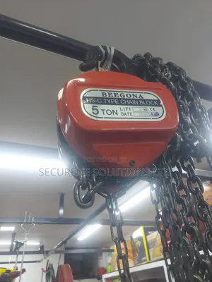 Beegona HS-C Type 5-Ton Manual Chain Block With a 3-Meter Lift Height