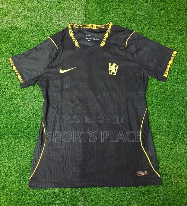 Chelsea Black Away Jersey 26/27 Player Edition