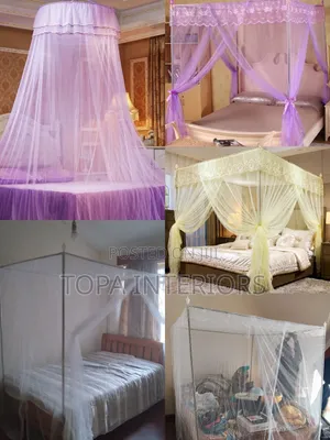 Hypoallergenic AIRY Drapery Mesh Mosquito Nets
