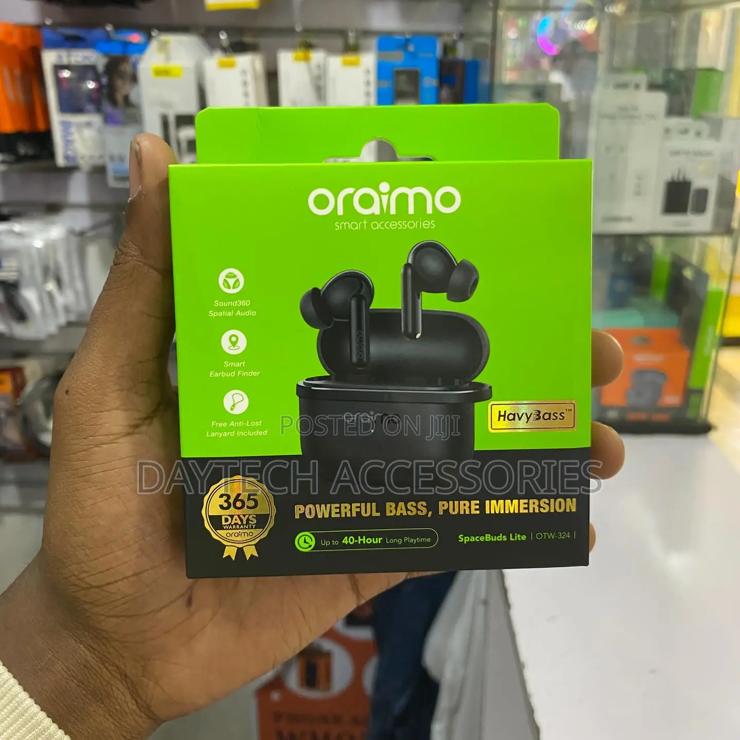 Oraimo SpaceBuds Lite OTW-324 Wireless Earbuds Sound360 Spatial Audio