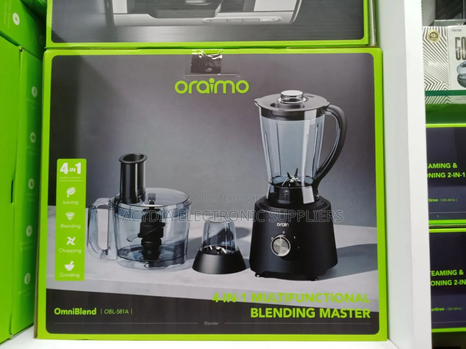 Oraimo OmniBlend OBL-581A 1500W 4-in-1 Multifunctional Blender