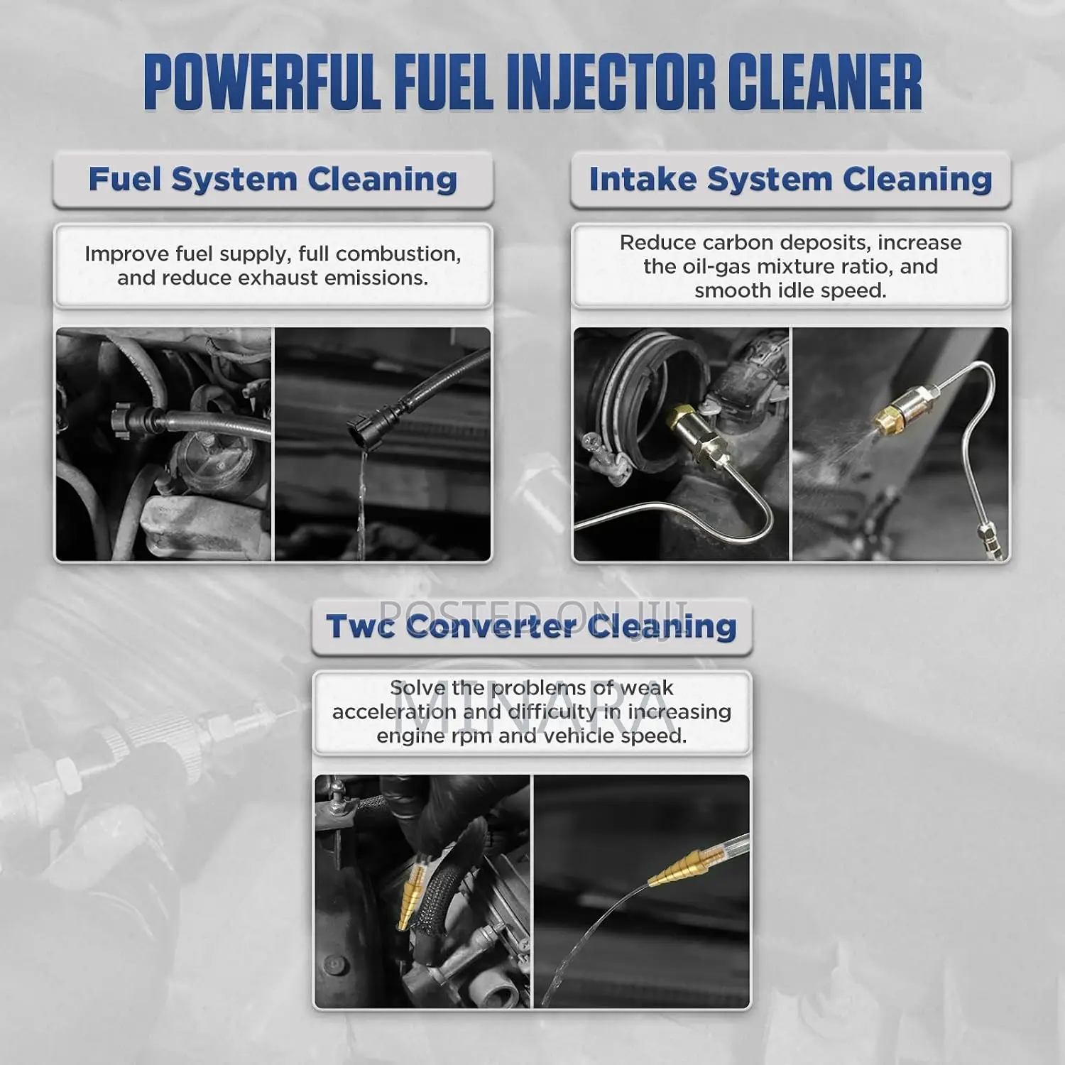 Non-Dismantle Fuel Injector Tester Cleaner 1000ML, 150PSI, Petrol