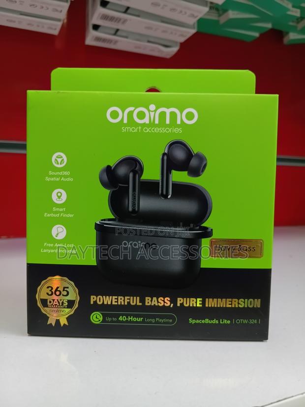 Oraimo SpaceBuds Lite (OTW-324) True Wireless Earbuds in Black - thumbnail 3